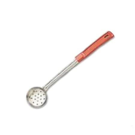 2 Oz Red Perforated Portion Spoon